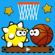 Orange Ball: BasketGo Puzzle 